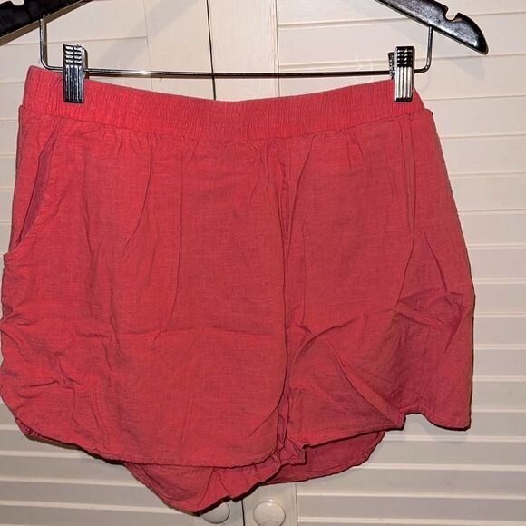 Wild fable, coral linen blend shorts XXL - Picture 1 of 3